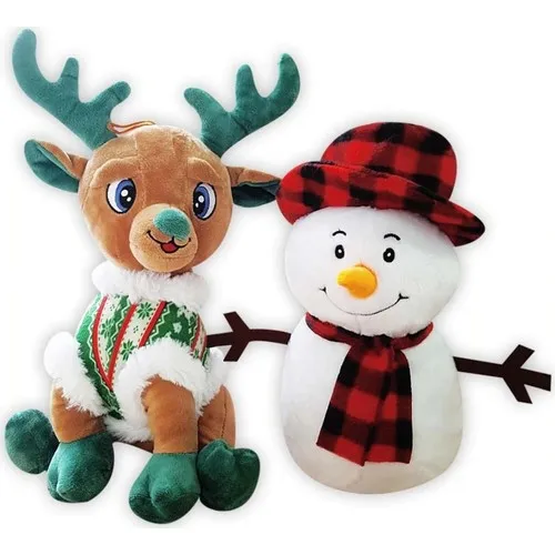 Plush 28 cm + 25 cm Snowman Plush