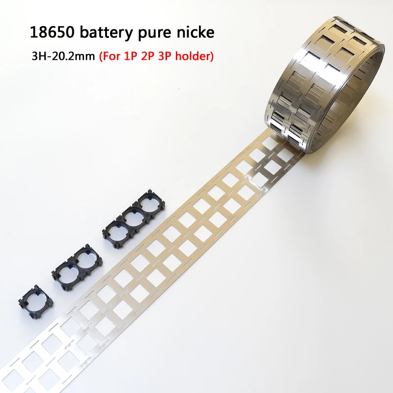 شريط نيكل بطول 1 متر لبطارية ليثيوم أيون 18650 ، وشريط نيكل ، وحزام بطارية Ni ، وبطاريات EV ، وشريط نيكل