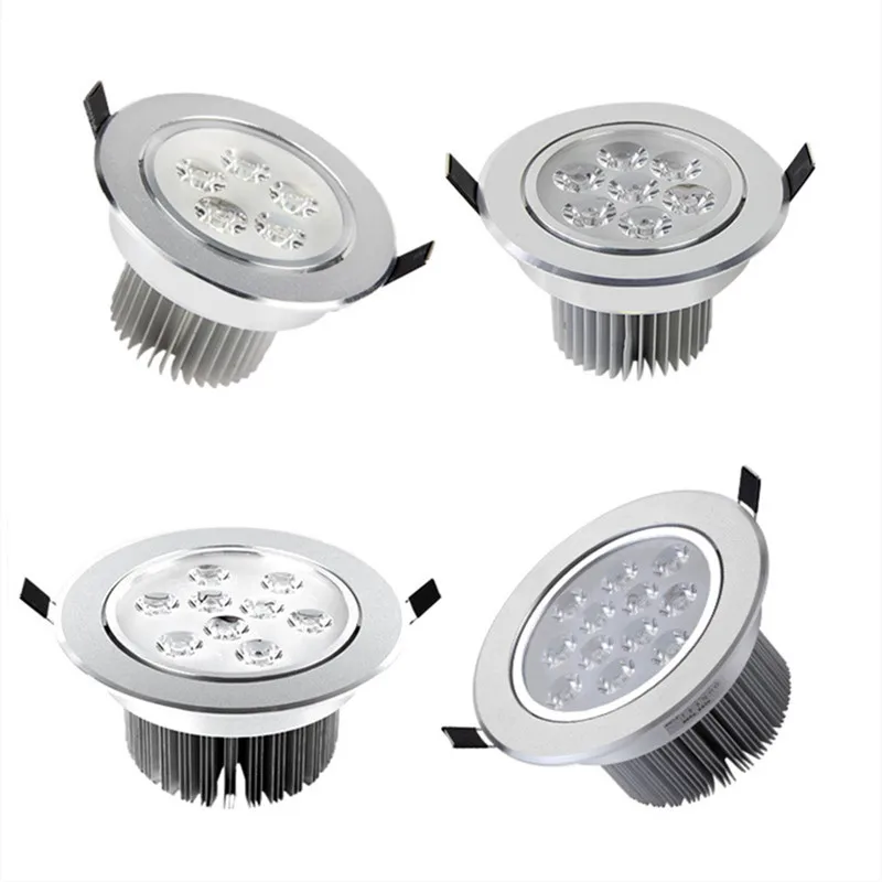 Dimmable LED downlight COB Shoot light 3w5w7w9w12w15w18w ultra bright LED ceiling household indoorIndoor lighting