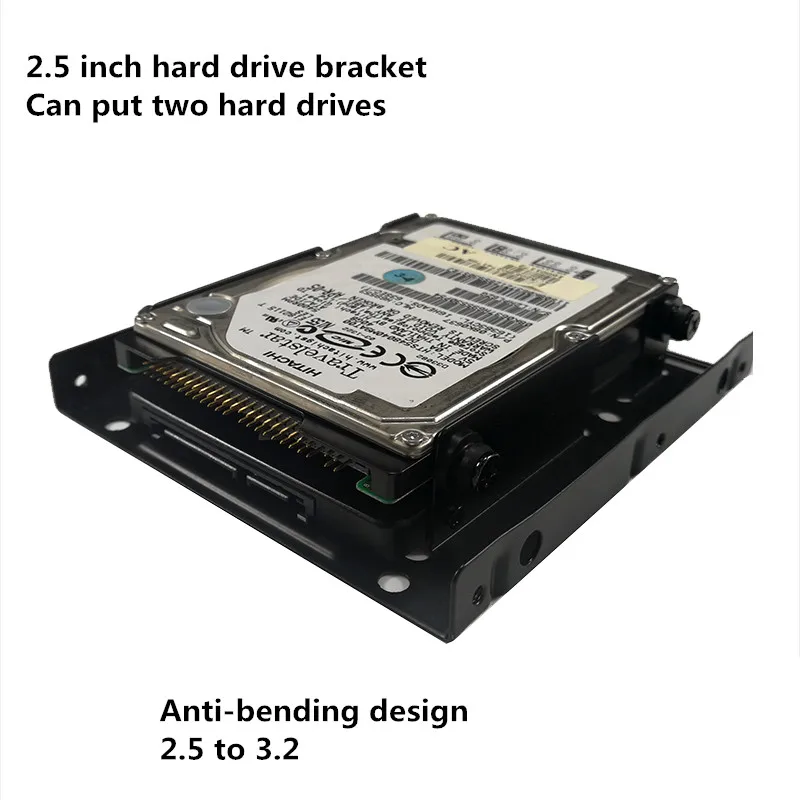 2.5 inch đến 3.5 inch máy tính khung xe cứng khung cứng SSD cứng Chân đế với Lắp vít bàn