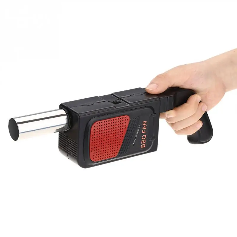 Soplador de humo eléctrico para barbacoa, arranque rápido de fuego para parrillas de carbón, fogatas de cola, fogatas, fosas de fuego, chimeneas, ventilador de madera, arrancador de carbón