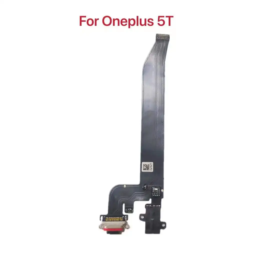 New For Oneplus 5 A5000 5T A5010 6 6T 7 7T 8 Pro USB Charging Port Board Flex Cable Connector with Earphone Audio Jack