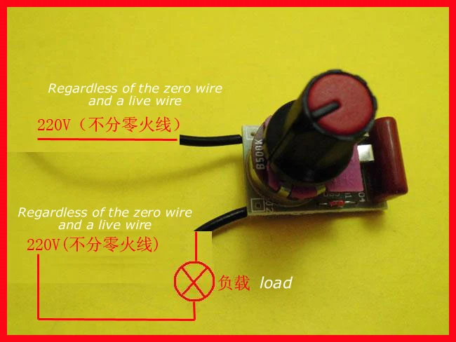 Dimmer Module 100W met Schakelaar Snelheidsregeling Module DIY Kit Voor Arduino