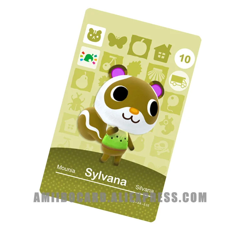 Custom Design WA10 Sylvana Animal NFC Printing Card NTAG215 Card for Games