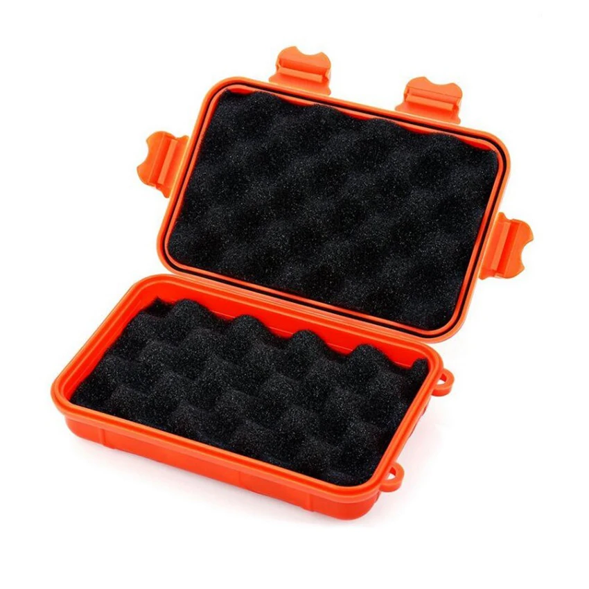 Cajas de protección impermeables a prueba de golpes, Caja Sellada para acampar al aire libre, pesca, caja de almacenamiento de supervivencia, contenedor, caja de herramientas