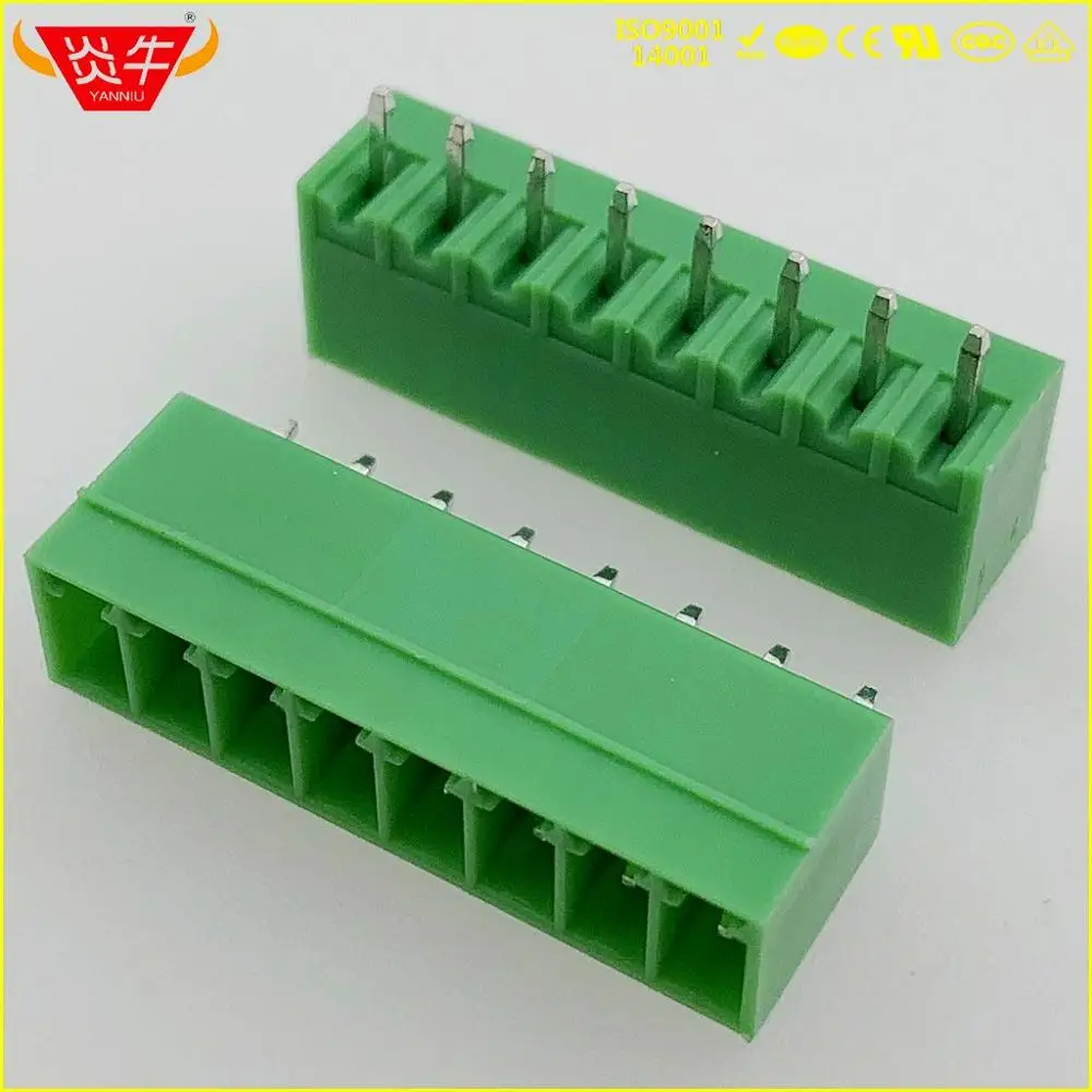 50 Stuks Kf2edgv 3.5 2P ~ 12P Pcb Plug-In Teminal Blokken 15Edgvc 3.5Mm 2pin ~ 12Pin Mcv 1,5/2-g-3, 5 1843606 Phoenix Degson Kefa