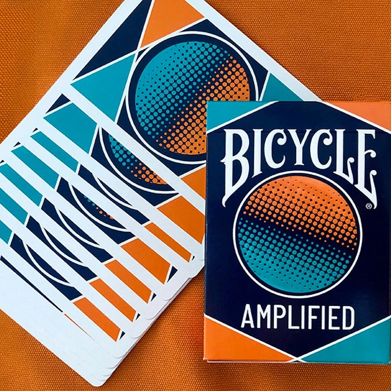 Bicycle Amplified Playing Cards Deck Poker Size USPCC Limited Edition Magic Card Games Magic Props Magic Tricks for Magician