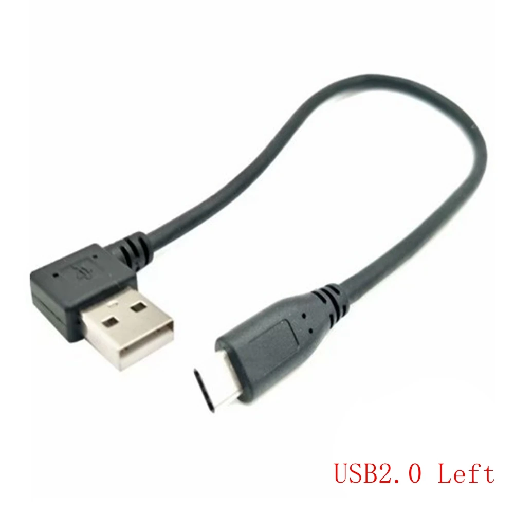 type-C to USB3.0 A male adapter cable type-A male to USB3.1 type-C 90 Degree Right Angled bent bending short cable 30cm