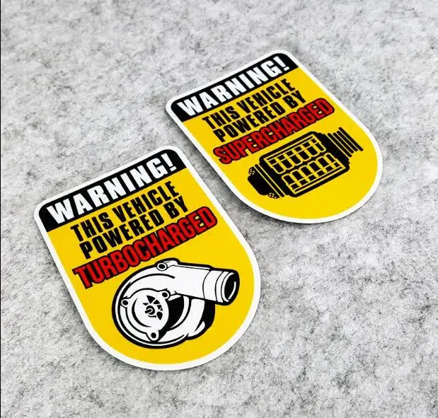 ملصق تحذير للسيارة والدراجات النارية ، ملصق فينيل عاكس مضحك للسيارات والدراجات النارية