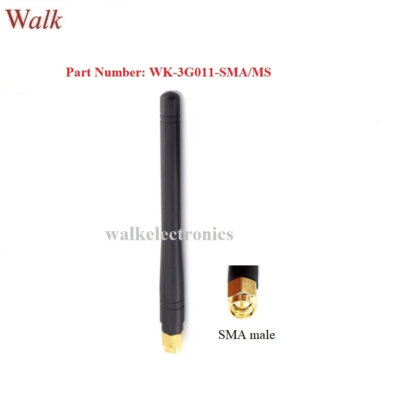 SMA male straight 850/900/1800/1900/2170MHz rubber antenna 3dBi gsm 3g multi band sma antenna