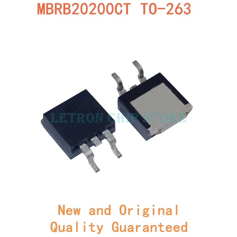 

Новый и оригинальный чипсет IC MBRB20200CT TO-263 20200CT TO263 B20200G D2PAK 20A 200 в SMD диод Шоттки, 10 шт.