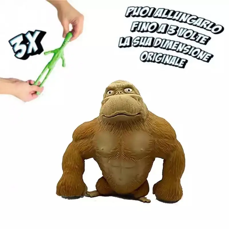 GooJits Super Hero Maxi Baba Orangutan Shark Mummy Squeeze Squishy Rising Anti Stress Toys Figurines Collectible Boys Kids Gift