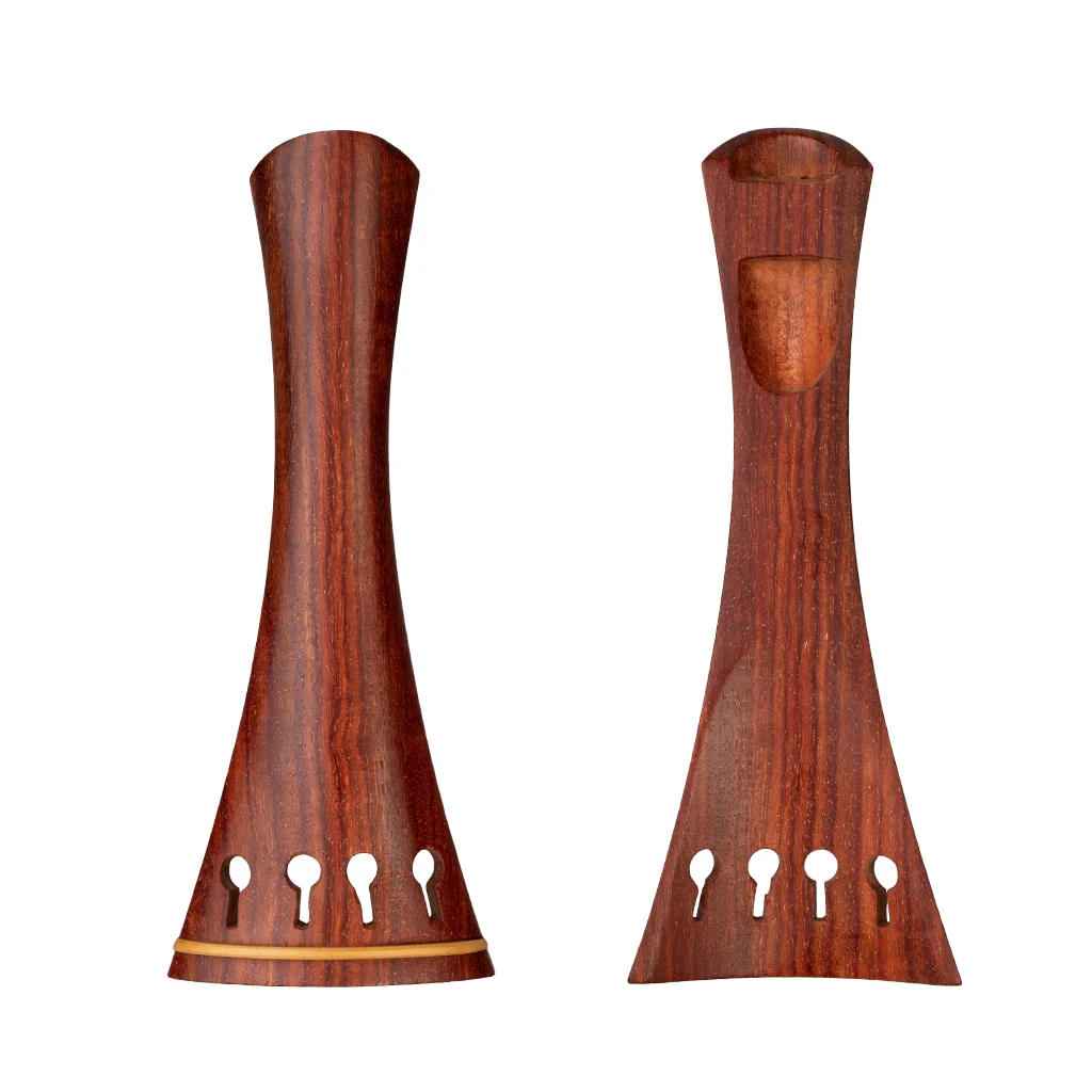 LOMMI 4/4 Violin Kit Full Size Violin Accessories Rosewood Violin Peg Tailpiece Chin Rest Endpin DIY Violin Parts Replacement
