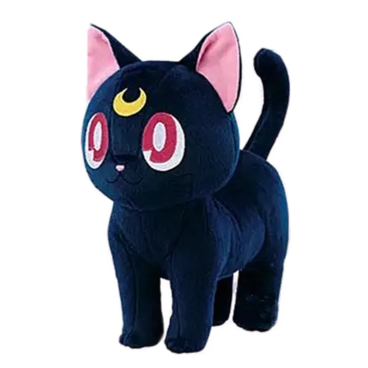 

New Kawaii Anime Luna Cat Plush Kids Girls Stuffed Toys For Children Christmas Gifts 20CM