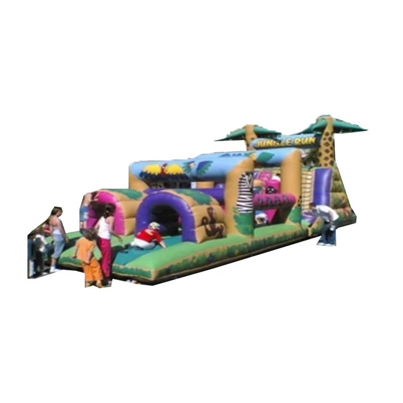 Portable Inflatable Bounce Castle with Air Blower - Easy Setup for Indoor and Outdoor Use