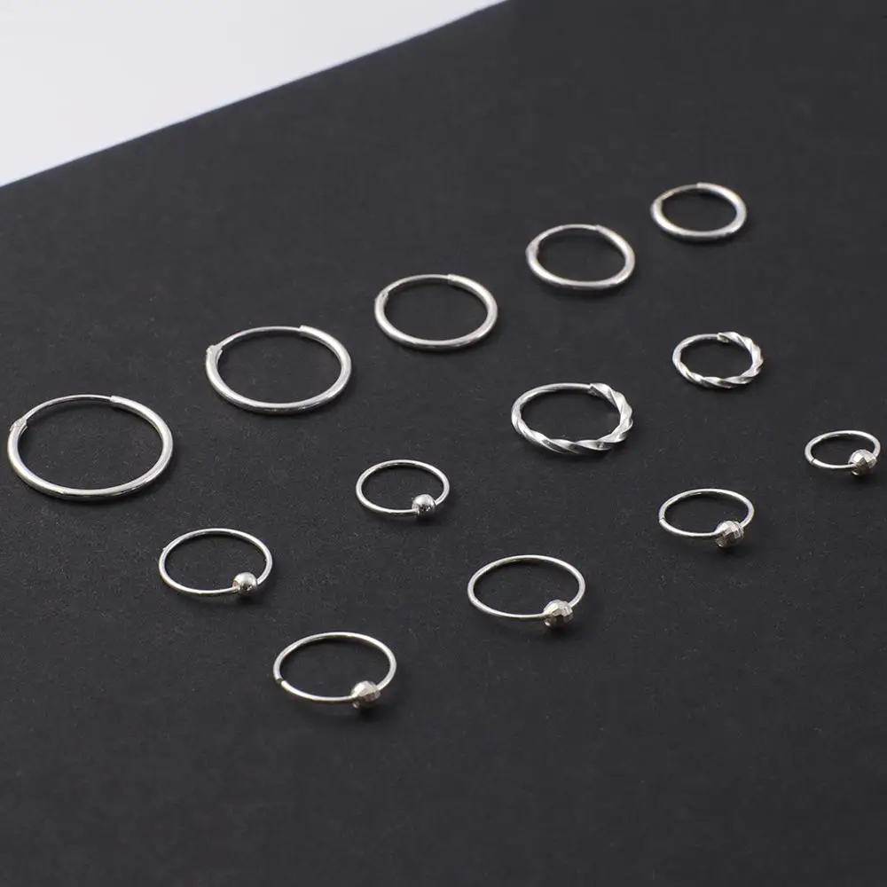 Fashion Earrings Hypoallergenic Punk Piercing Earrings for men women Gift Simple Jewelry Findings