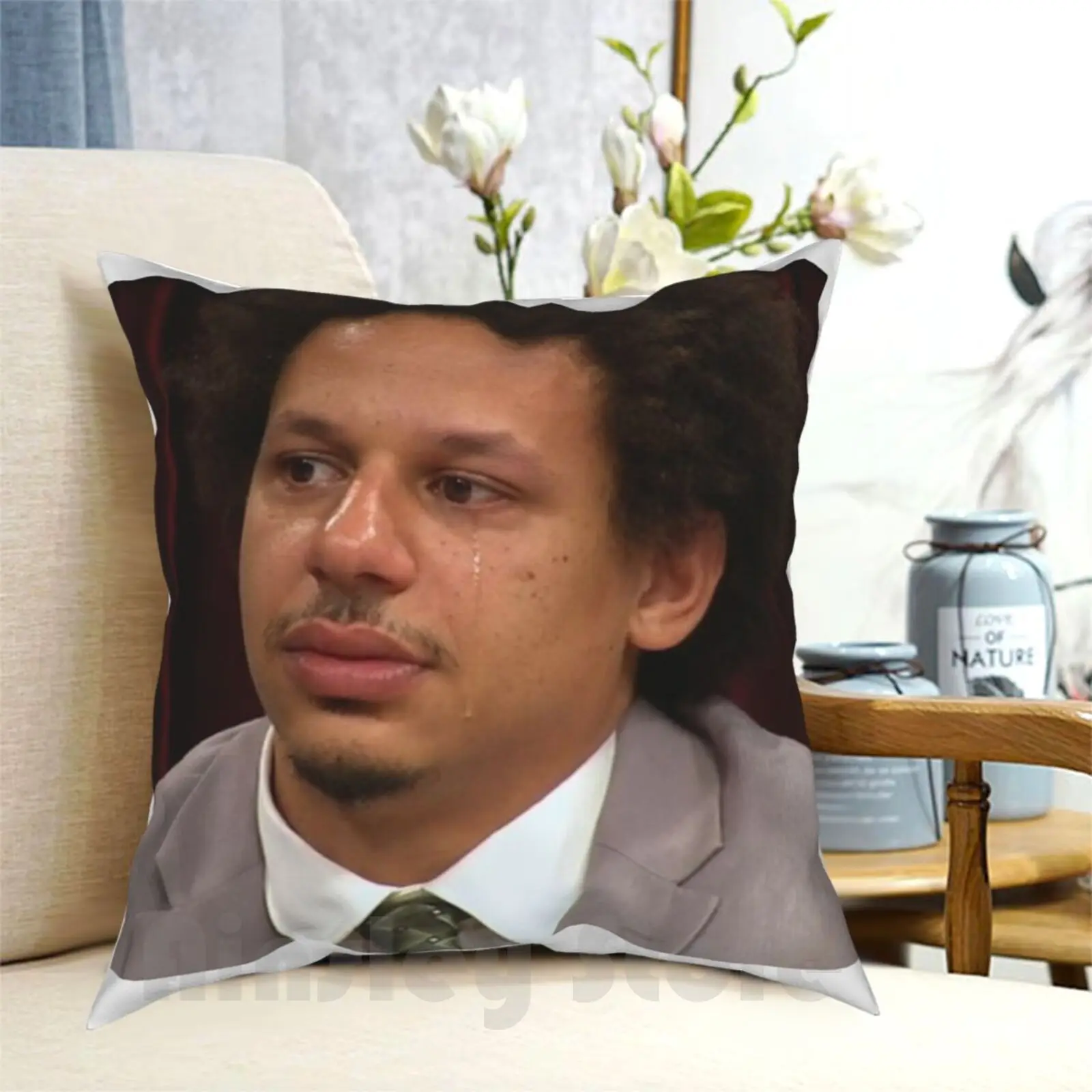 Eric Andre Tearing Up Pillow Case Printed Home Soft Throw Pillow Eric Andre Eric Andre Eric Andre Show Talkshow Host