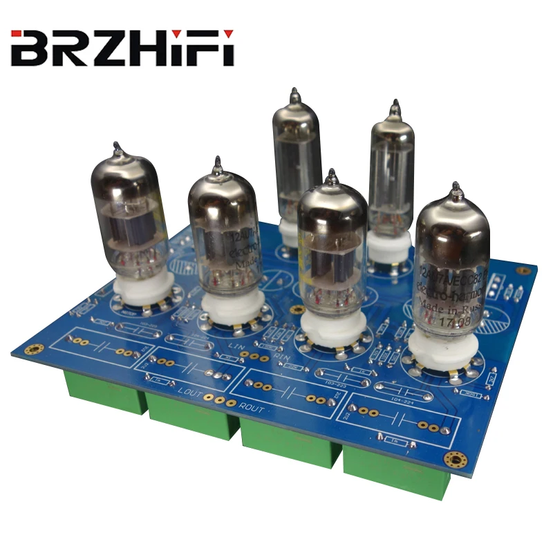  BRZHIFI Audio Classic Sound  Wada Shige Tube Preamplifier Board Preamp Kit