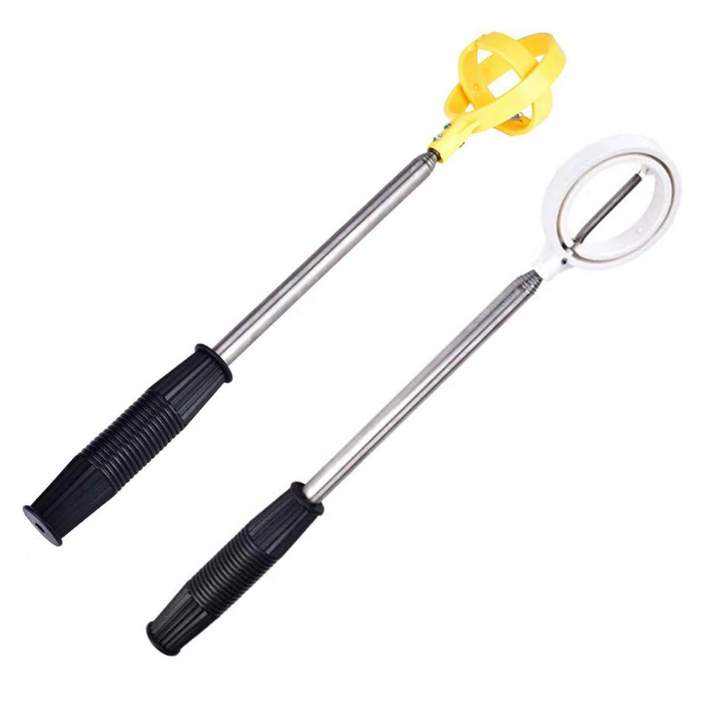 Golf Ball Retriever for Water Stainless 8 Sections Telescopic Extandable Golf Ball Picker Pick up Tool Golf Accessories