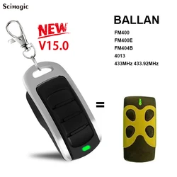 BALLAN Garage Remote Control 433MHz BALLAN FM400 FM400E FM404B 4013 Gate Controller Door Transmitter