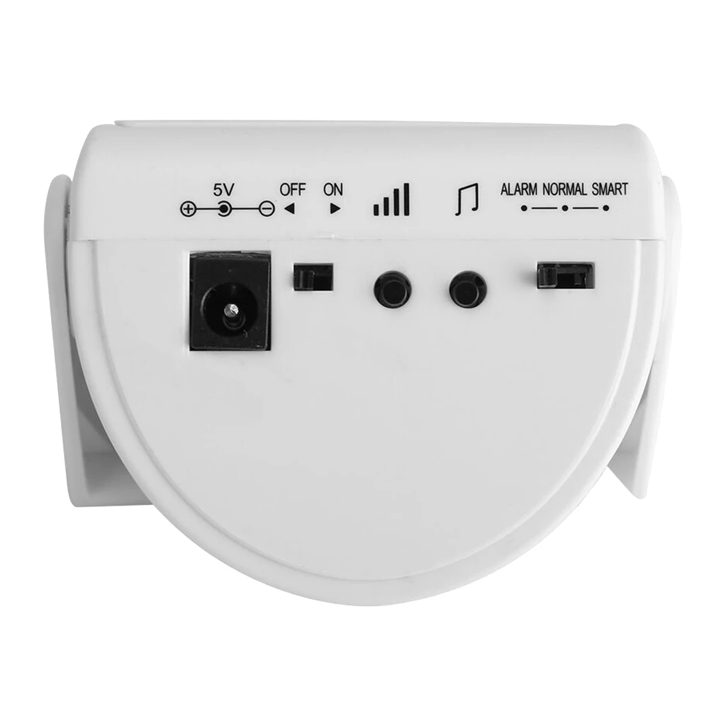 Wireless Entry Door Bell Welcome Alarm Motion Sensor Detector Doorbell White