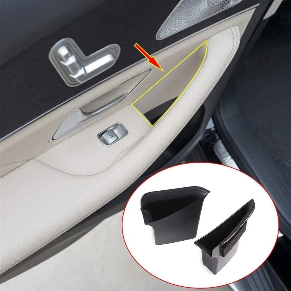 For Mercedes-Benz GLE 2020, ABS Plastic Rear Door Back Storage Box