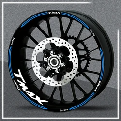 Pegatina para rueda de motocicleta, accesorios para llanta de patinete, raya Deca, para TMAX T-MAX, 500/530/560, TMAX500, TMAX530, TMAX560