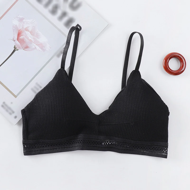 Women Adjustable Shoulder Strap Bras Gather Comfortable Bra Push Up Underwear Soft Breathable Bralette New