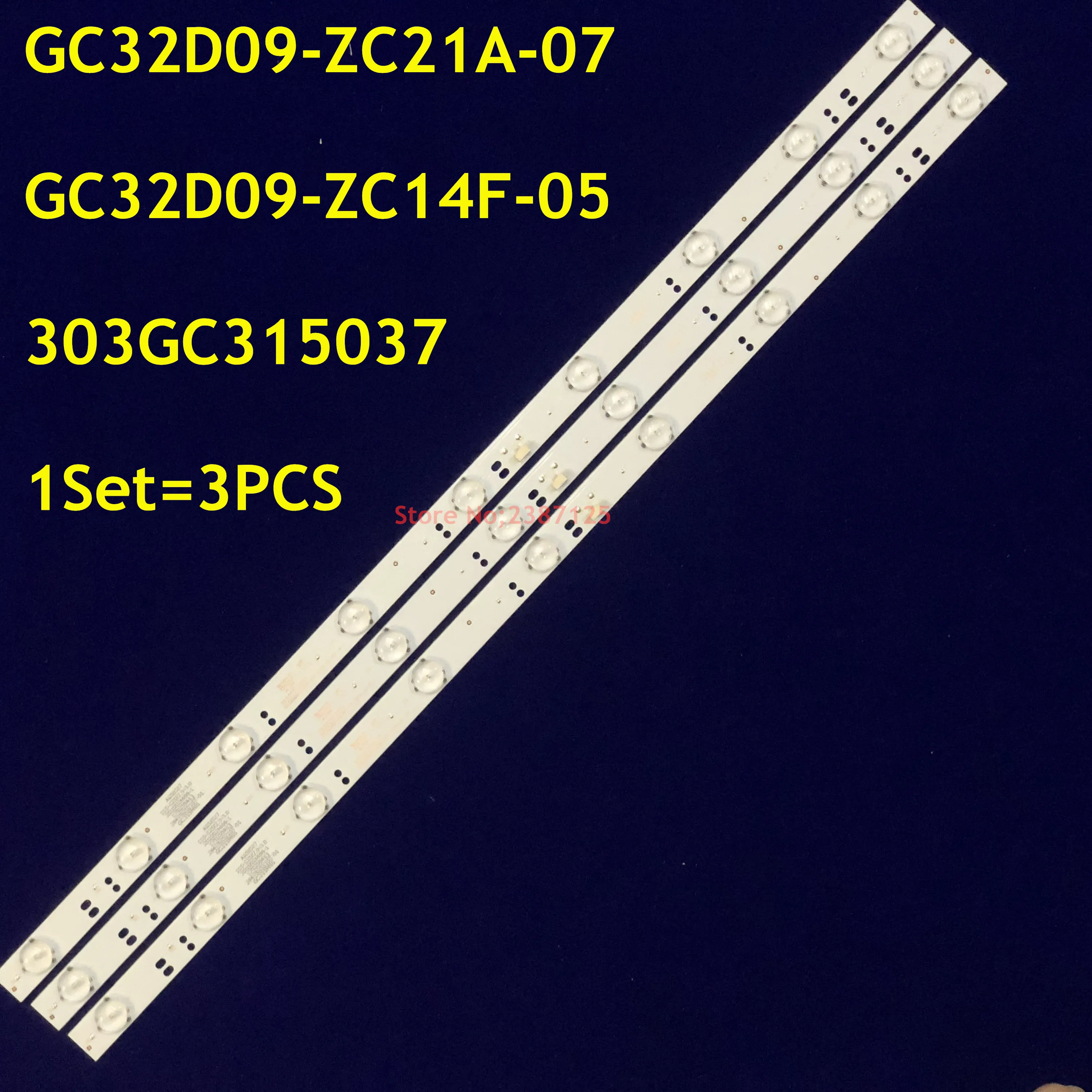 15PCS LED Strip 9lamp For M08-BD32030-0901N-3393A ZDCX315D09-ZC14F-0 DHL32-F600 AOC LD32E12M 3212M JVC LT-32HG82WU BOEI320WU1