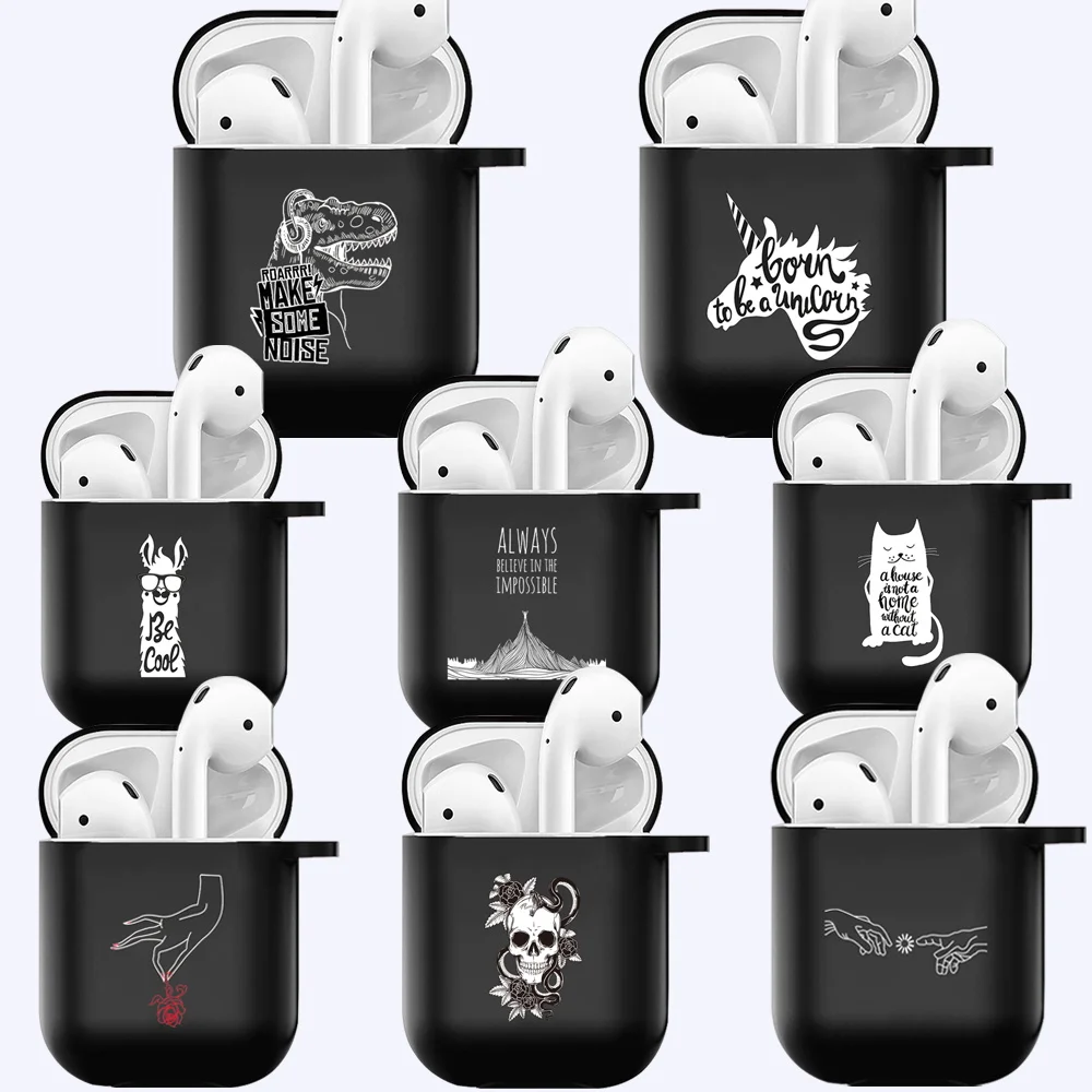 

Силиконовый чехол для Airpods 1 2nd, противоударный защитный чехол для наушников Apple Airpods 1 и 2, противоударный чехол