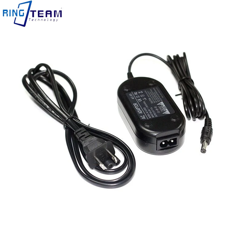 AC-E6 DC5.5*2.5 mm Male Power Adapter Suitable For BLN-1 CP-W126 EP-5A EP-5B Dummy Battery