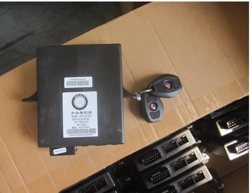 

1017002356-01 for geely 2LG-1;LG-1;LG-3;CK-1; nti-theft controller with remote controller