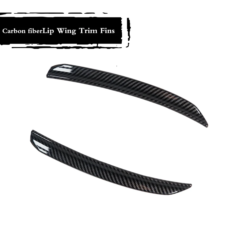 For 2014-up MINI COOPER F55 F56 S / JCW Sport Red/Carbon Fiber Rear Wing Trim Spoiler Extension Lip Fins Auto Accessories image 3