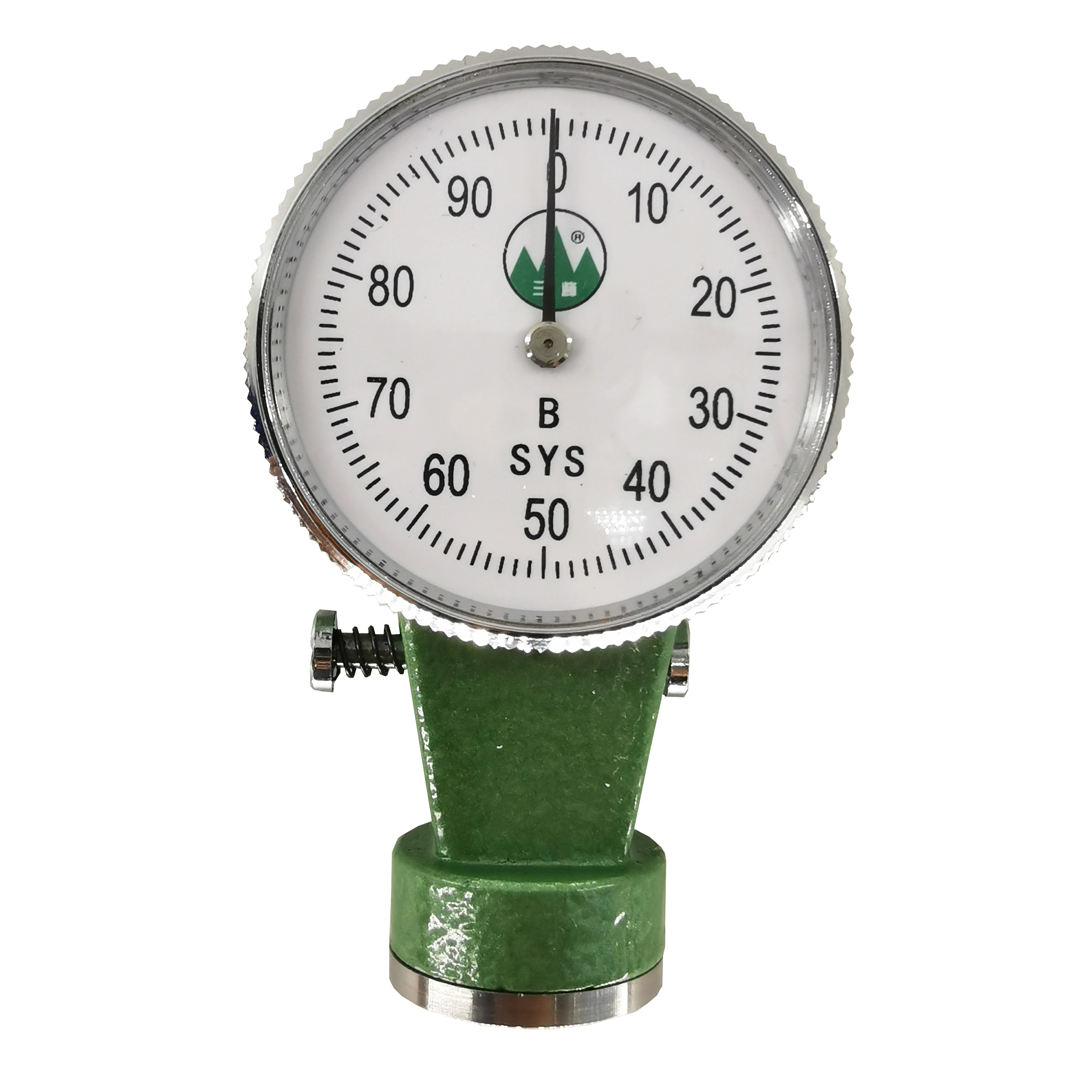 Verificador de pico do medidor do verificador da dureza da superfície do molde da areia molhada com curso 2.50mm da compressão carga máxima 980g para a areia grossa