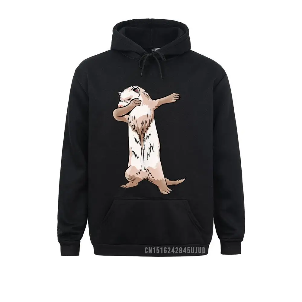 

Свитшот мужской с длинным рукавом и забавным хорьком