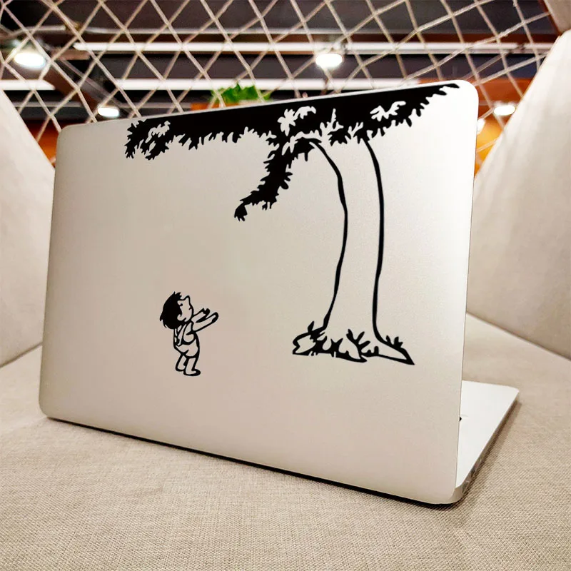 The Law Of Attraction Little Newton Laptop Sticker for Macbook Pro Air 11 13 Retina 15 Inch Mac Book Skin Notebook Decal Decor