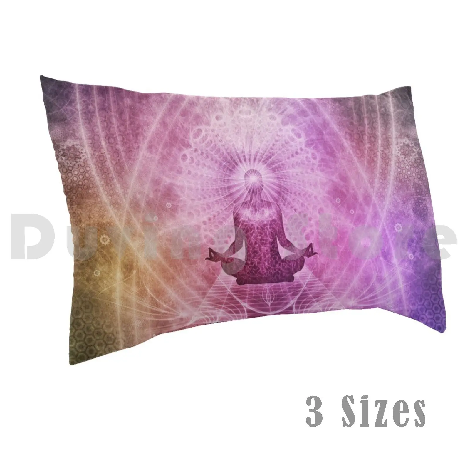 Zen Yoga Cosmic Pillow Case DIY 50*70 Yoga Yogi For Yogi For Yoga Yogini Cosmic