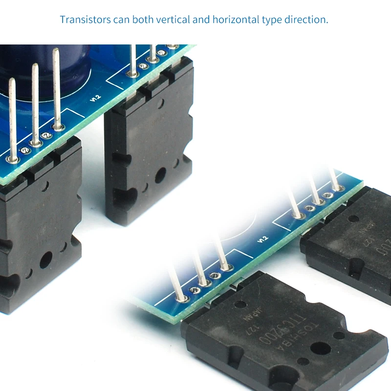 Плата аудиоусилителя UNISIAN 1969, NPN TTC5200, цифровые 2,0-канальные усилители класса A