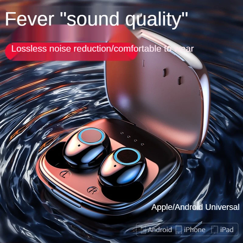 TWS Bluetooth 5.0 Earphones Charging Box Wireless Headphone 9D Stereo Sports Waterproof Earbuds Headsets With Microphone