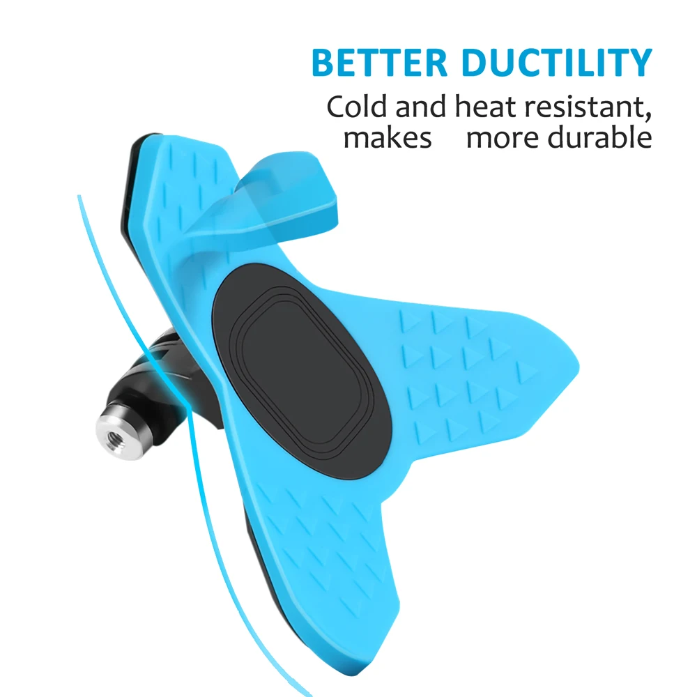 خوذة دراجة نارية الجبهة الذقن قوس حامل ترايبود جبل ل GoPro بطل 13 12 10 أسود Xiaomi Yi 4K Sjcam Eken Go Pro Hero 7