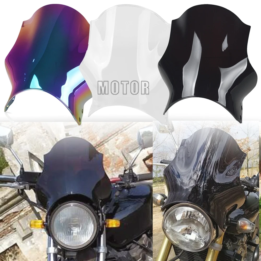 

Motorcycle Deflectors Windshield Guard Windscreen For Honda CB400 CB600 CB750 CB900 CB919 CB250 Hornet All Years VMAX V MAX 1200