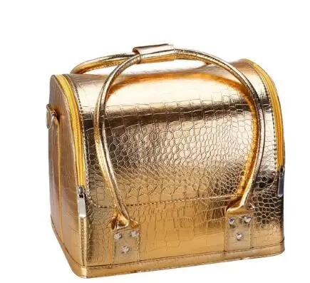 Women Makeup Suitcase Multilayer Cosmetic Bag Cosmetic Suitcase Make Up Organizer Box Beauty Salon Case Tattoos Nail Art Tool