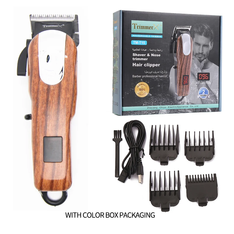 Barber Professional 0mm Hair Clipper Man Electric Hair Trimmer  Cutting Machine Usb Rechargeable Hair Cut Cordless Salon Tool