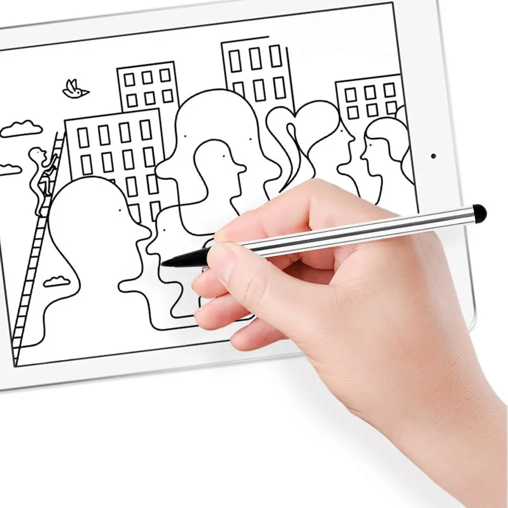 3pcs/set Universal Solid Touch Screen Pen For IPhone Stylus Pen For IPad ForSamsung Tablet PC Cellphone Moblie Phone