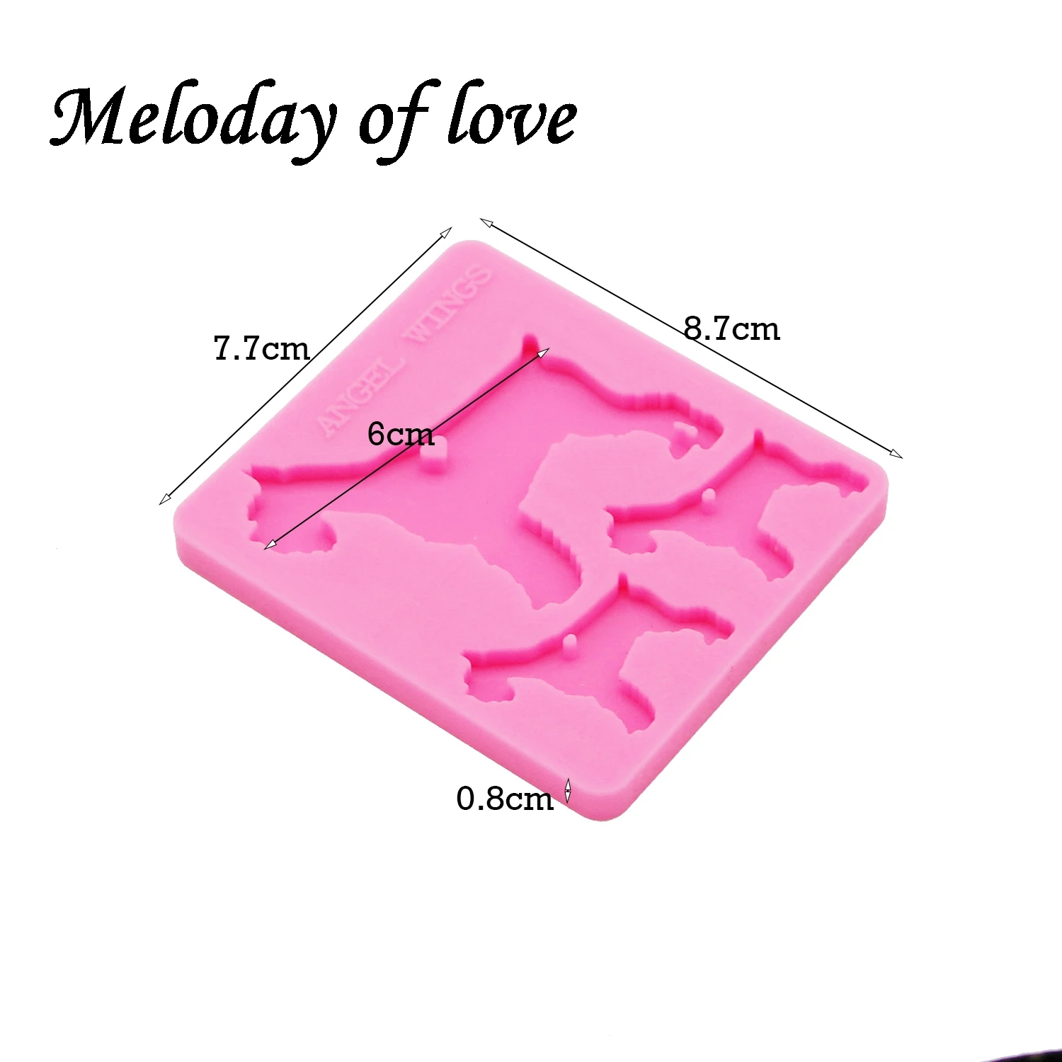 Glossy Finish bear Momma/baby silicone mold diy bear family epoxy resin molds jewelry making custom mold keychain DY0056