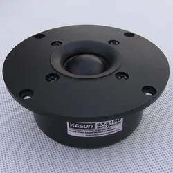 1Pieces （1 speakers）Original KASUN QA-2101F Silk Film Antimagnetic 4 Inch Super Tweeter Unit Impedance 8 Ohm Power 60W