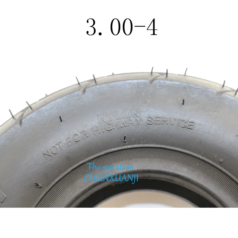 High Quality Tyre 3.00-4 Inner Tube Out Tire for Knobby Scooter Go Kart Electric Scooter Highway Tire 300-4 Tyre