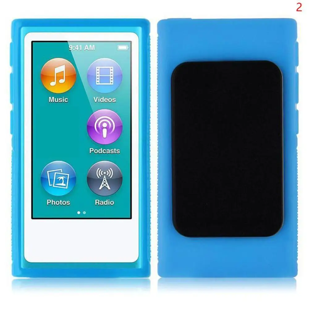 Fashion Shockproof Protective Protector Case Cover Clip Nano Shell i Guard with Nano7 For iPod 7 Gadgets Skin pod Z6R5