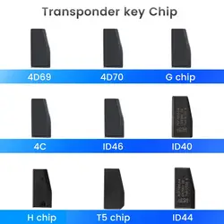 KEYYOU Original Transponder Key Blank Chip 4D69 4C H T5 ID40 ID46 ID44 G 4D70 Chip Replacement Auto Remote Key Car Accessories