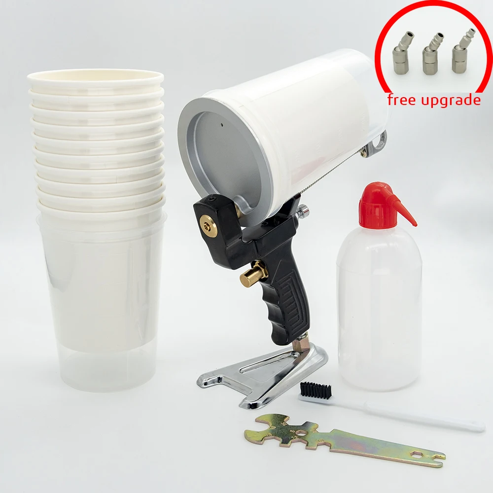 Professional  G-100 Portable Gel Coat Spray Gun 5.0mm Glass Glue Special Sprayable Epoxy Resin FRP Resin Hopper /Glue Spray Gun